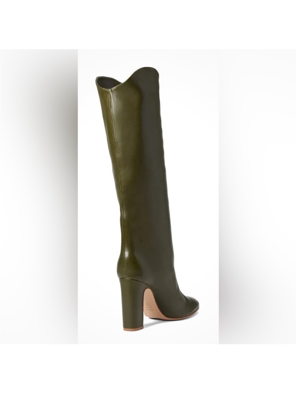 Schutz Gabrielle Knee High Boots - Military Green - Picture 3 of 4